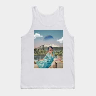 Invitation Call - Surreal/Collage Art Tank Top